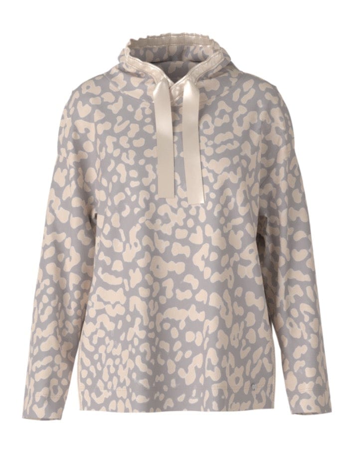 Marc Cain Additions Jumper Marc Cain Additions Animal Print Sweatshirt SA 44.02 J11 Col 804 izzi-of-baslow