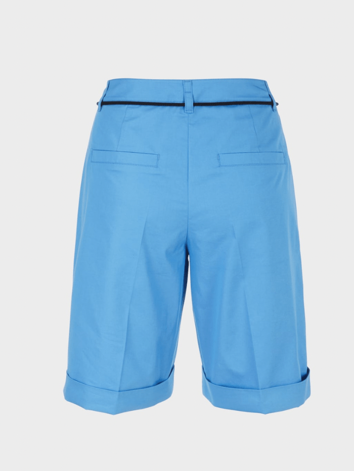 Marc Cain Additions Shorts Marc Cain Additions Azure Blue Shorts UA 83.01 W80 COL 360 izzi-of-baslow