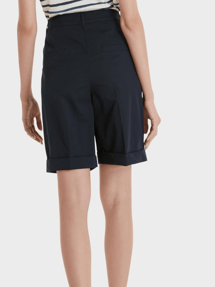 Marc Cain Additions Shorts Marc Cain Additions Navy Tailored Shorts SA 83.01 W80 Col 395 izzi-of-baslow