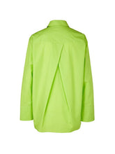 Marc Cain Additions Tops Marc Cain Additions Lime Green Cotton Shirt QA 51.06 W91 534 izzi-of-baslow