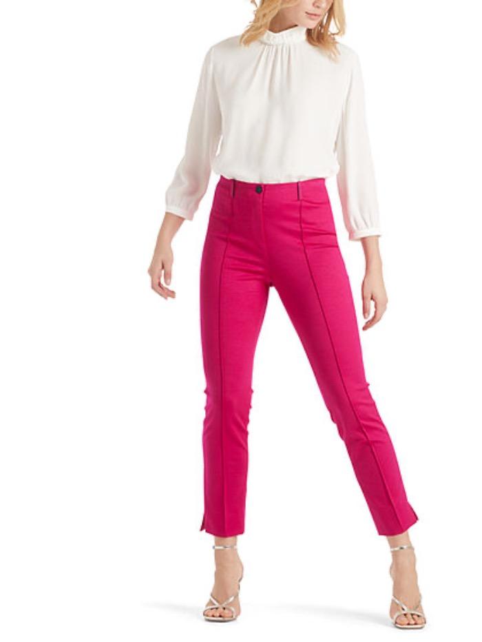 Marc Cain Additions Trousers Marc Cain Additions Pink Jersey Trousers QA 81.08 J24 242 Y izzi-of-baslow