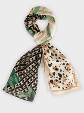Marc Cain Collections Accessories 1 / One Size / 131 Marc Cain Collections Cheeta Print Scarf UC B4.15 Z05 COL 131 izzi-of-baslow