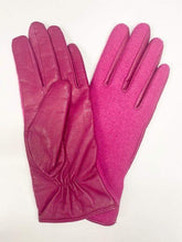 Marc Cain Collections Accessories Marc Cain Collections Pink Bow Gloves MC F1.03 L82 izzi-of-baslow