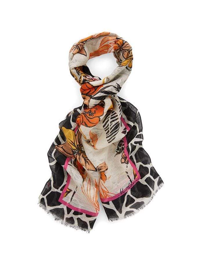 Marc Cain Collections Accessories One Size Marc Cain Collections Printed Scarf QC B4.07 Z36 115 izzi-of-baslow
