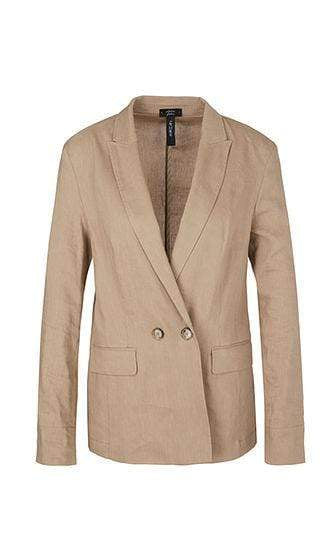 Marc Cain Collections Coats and Jackets 1 Marc Cain Lightweight blazer in linen blend NC 34.29 W47 izzi-of-baslow