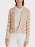 Marc Cain Collections Coats and Jackets Marc Cain Collections Beige Knitted Cardigan SC 31.44 M33 COL 617 izzi-of-baslow
