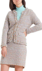 Marc Cain Collections Coats and Jackets Marc Cain Collections Couture Knitted Jacket PC 31.57 M47 izzi-of-baslow