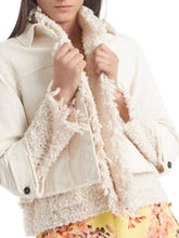 Marc Cain Collections Coats and Jackets Marc Cain Collections Cream Boucle Cardigan RC 31.08 M07 COL 125 izzi-of-baslow