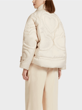 Marc Cain Collections Coats and Jackets Marc Cain Collections Cream Puffer Coat UC 12.01 W55 COL 131 izzi-of-baslow