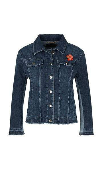 Marc Cain Collections Coats and Jackets Marc Cain Collections Denim Jacket PC 31.22 D14 izzi-of-baslow