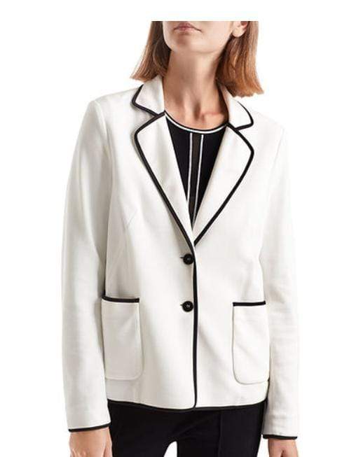 Marc Cain Collections Coats and Jackets Marc Cain Collections Elegant Blazer Off-White NC 31.36 J02 izzi-of-baslow