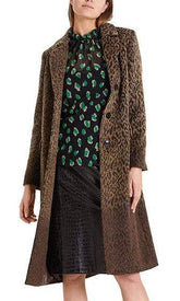 Marc Cain Collections Coats and Jackets Marc Cain Collections Fluffy Leopard Coat PC 11.15 W28 izzi-of-baslow
