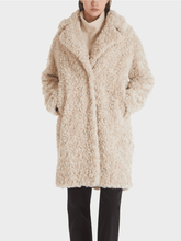 Marc Cain Collections Coats and Jackets Marc Cain Collections Natural Teddy Coat TC 11.17 W87 COL 612 izzi-of-baslow