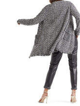 Marc Cain Collections Coats and Jackets Marc Cain Collections Navy Boucle Jacket QC 31.12 M10 395 izzi-of-baslow