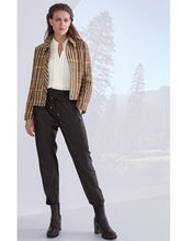Marc Cain Collections Coats and Jackets Marc Cain Collections Sienna Checked Pure Wool Blend Jacket RC 31.72 W23 COL 633 izzi-of-baslow
