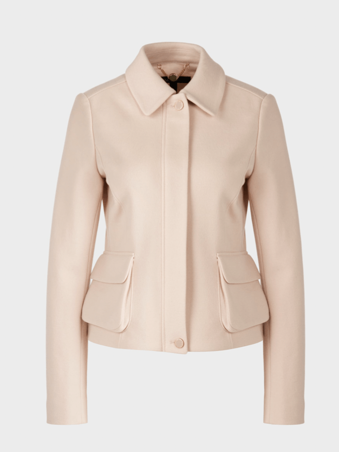 Marc Cain Collections Coats and Jackets Marc Cain Collections Soft Bisque Jacket TC 31.30 J05 COL 612 izzi-of-baslow