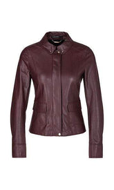 Marc Cain Collections Coats and Jackets Marc Cain Collections Vegan Leather Jacket 295 PC 31.66 J78 izzi-of-baslow