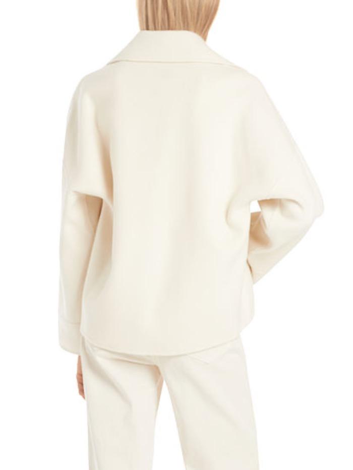 Marc Cain Collections Coats and Jackets Marc Cain Collections Winter White Double Faced Jacket RC 12.01 W73 COL 125 izzi-of-baslow
