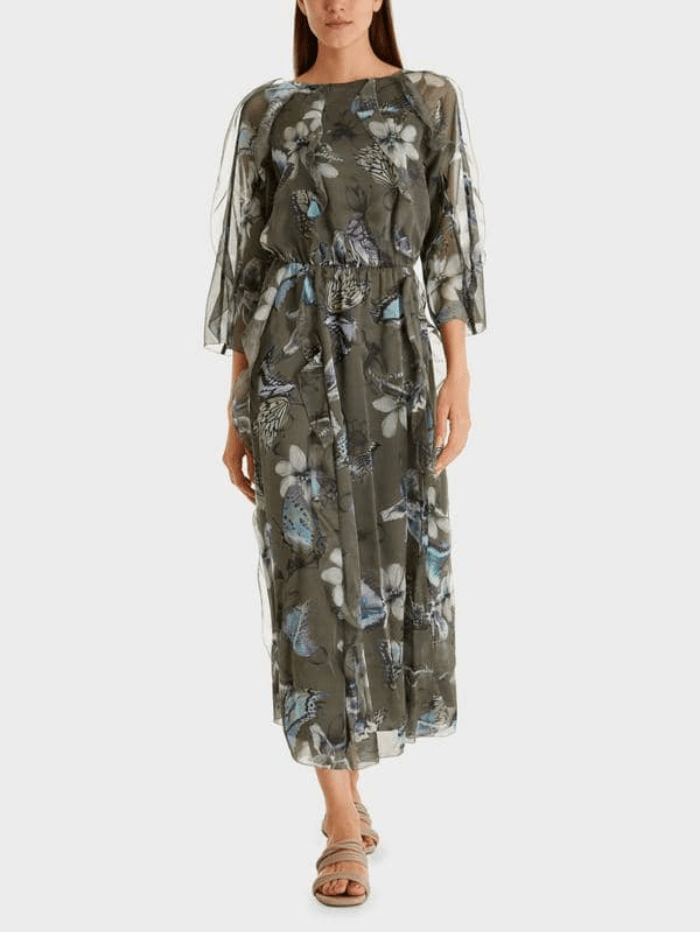 Marc Cain T Collections Chiffon Butterfly Maxi Dress SC 21.54 W79 COL –  Izzi of Baslow