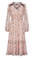 Marc Cain Collections Dresses Marc Cain Collections Dress with Floral Leopard Print PC 21.23 W21 izzi-of-baslow