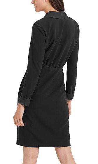 Marc Cain Collections Dresses Marc Cain Collections Exquisite Coat Dress Black PC 21.25 W36 900 izzi-of-baslow