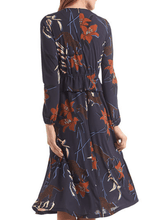 Marc Cain Collections Dresses Marc Cain Collections Floral & Leopard Midi Dress RC 21.27 J72 COL 797 izzi-of-baslow