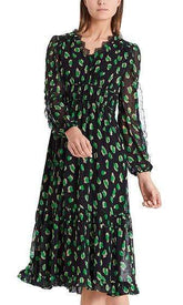 Marc Cain Collections Dresses Marc Cain Collections Lace Trim Dress PC 21.23 W27 izzi-of-baslow