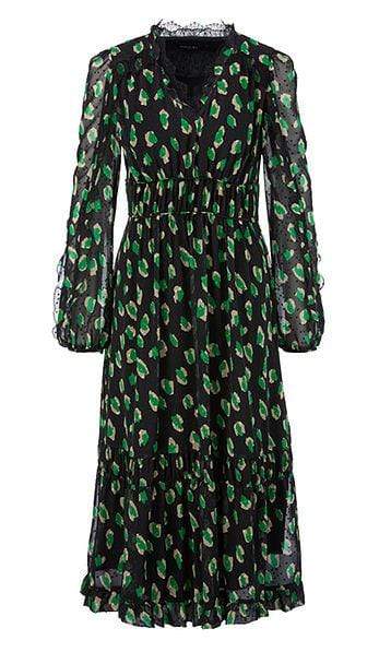 Marc Cain Collections Dresses Marc Cain Collections Lace Trim Dress PC 21.23 W27 izzi-of-baslow