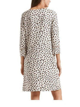 Marc Cain Collections Dresses Marc Cain Collections Leopard Print Jersey Dress Cuban Sand NC 21.57 J33 izzi-of-baslow
