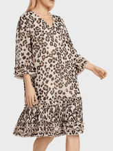 Marc Cain Collections Dresses Marc Cain Collections Leopard Printed Dress UC 21.60 W36 COL 900 izzi-of-baslow