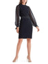 Marc Cain Collections Dresses Marc Cain Collections Navy Knitted Dress QC 21.16 M21 395 izzi-of-baslow