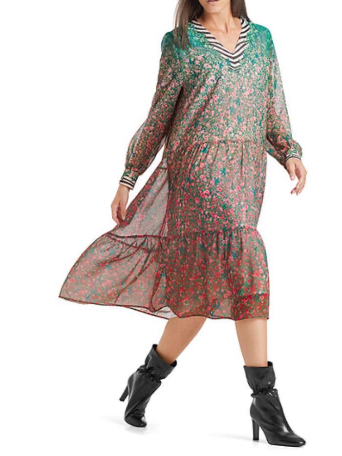 Marc Cain Collections Dresses Marc Cain Collections Printed Boho Dress QC 21.02 W12 224 Y izzi-of-baslow