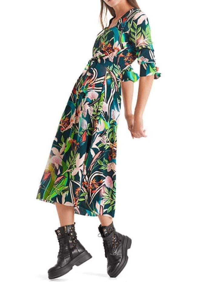 Marc Cain Collections Dresses Marc Cain Collections Printed Dress QC 21.21 W09 576 Y izzi-of-baslow