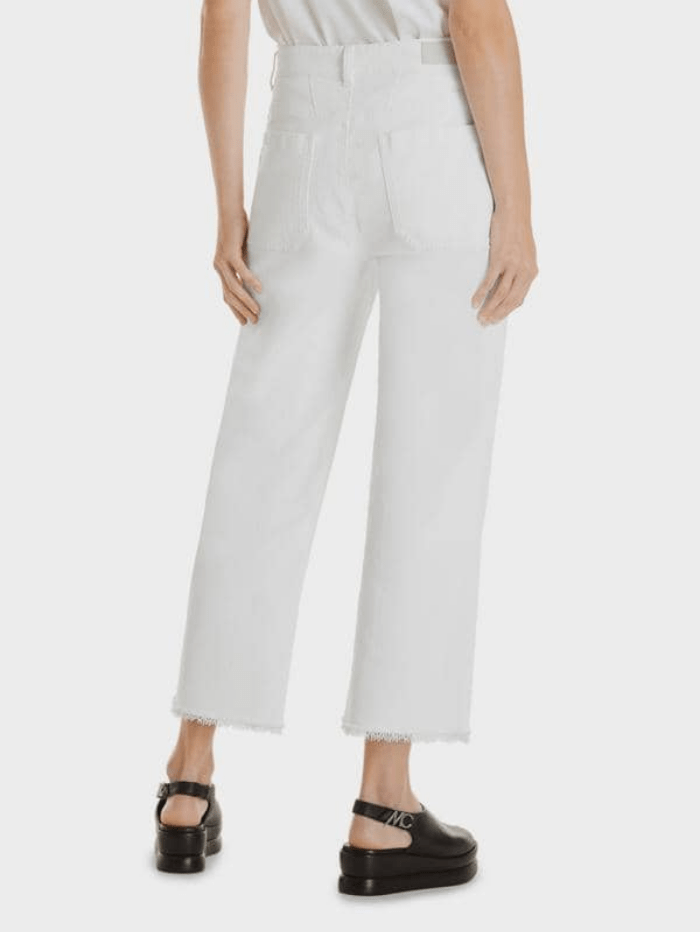 Marc Cain Collections Jeans Marc Cain Collections White Cropped Jeans SC 82.01 D06 COL 100 izzi-of-baslow