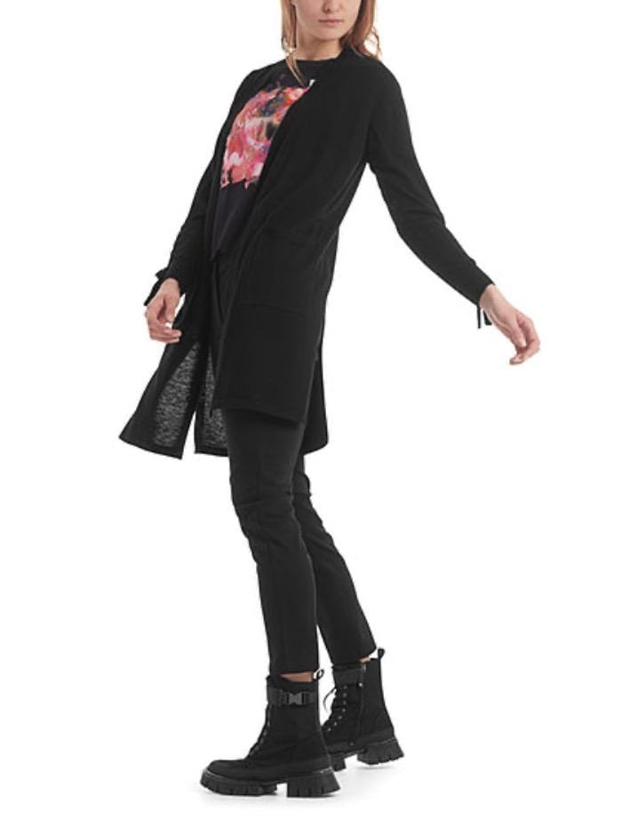 Marc Cain Collections Knitwear Marc Cain Collections Black Cardigan RC 31.06 M50 COL 900 izzi-of-baslow