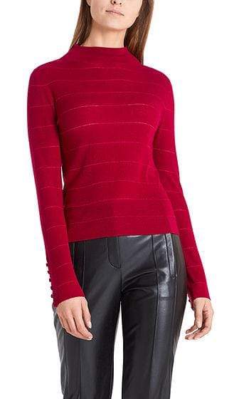 Marc Cain Collections Knitwear Marc Cain Collections Sweater with Cashmere  288 PC 41.11 M55 izzi-of-baslow