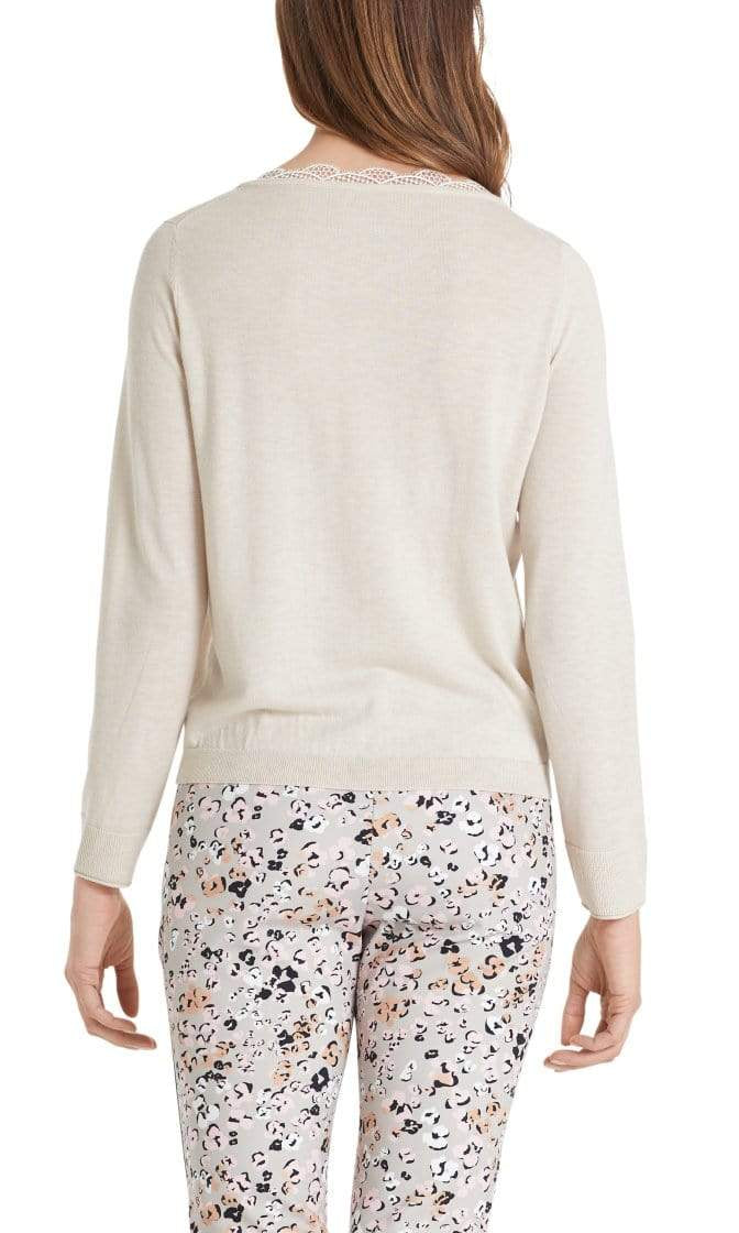 Marc Cain Collections Knitwear Marc Cain Collections Sweater with Silk and Cashmere PC 41.08 M50 izzi-of-baslow