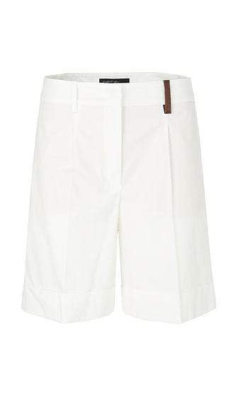 Marc Cain Collections Shorts 1 Marc Cain Collections Cotton Shorts Off-White NC 83.02 W60 izzi-of-baslow