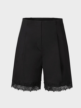 Marc Cain Collections Shorts Marc Cain Collections Lace Trim Black Shorts UC 83.06 W87 COL 900 izzi-of-baslow