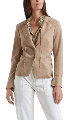 Marc Cain Collections Shorts Marc Cain Jacket in Fun Suede NC 31.56 J20 624 izzi-of-baslow