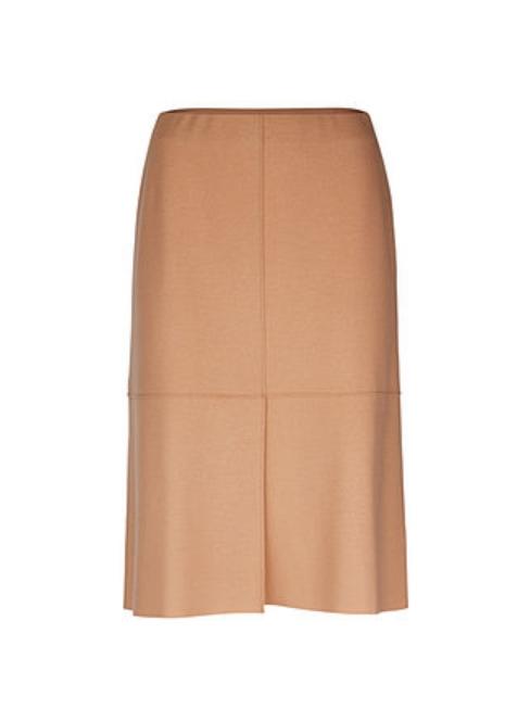 Marc Cain Collections Skirts 4 Marc Cain Collections Wool Jersey Skirt Caramel MC 71.13 J42 izzi-of-baslow