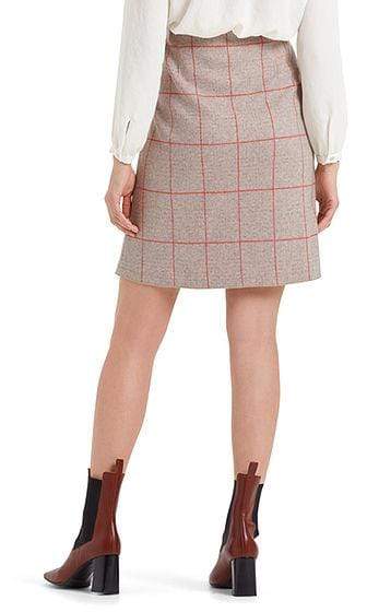 Marc Cain Collections Skirts Marc Cain Collections Checked Skirt in Wool Blend 652 PC 71.50 J39 izzi-of-baslow