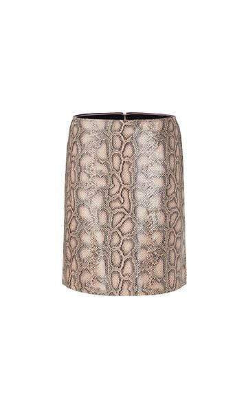 Marc Cain Collections Skirts Marc Cain Collections Snakeskin Effect Skirt PC 71.10 J04 213 izzi-of-baslow