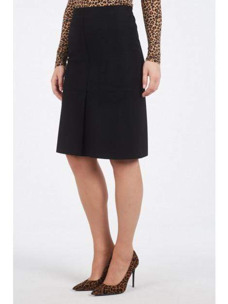 Marc Cain Collections Skirts Marc Cain Collections Wool Jersey Skirt Black MC 71.13 J42 izzi-of-baslow