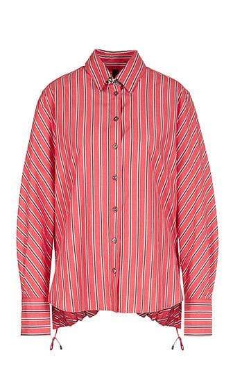 Marc Cain Collections Tops 1 Marc Cain Collections Striped cotton blouse NC 51.13 W19 izzi-of-baslow