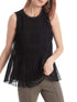Marc Cain Collections Tops Marc Cain Collections Black Pleated Crepe Top RC 61.04 W66 COL 900 izzi-of-baslow