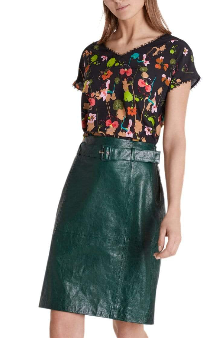 Marc Cain Collections Tops Marc Cain Collections Blouse Style Top in Silk PC 55.01 W10 izzi-of-baslow