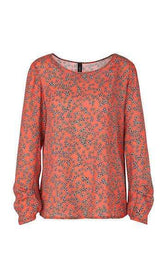 Marc Cain Collections Tops Marc Cain Collections Blouse Style Top with Mini Flowers PC 55.14 W86 izzi-of-baslow