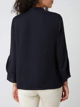 Marc Cain Collections Tops Marc Cain Collections Blouse Style Top with Pleating PC 55.05 W39 izzi-of-baslow