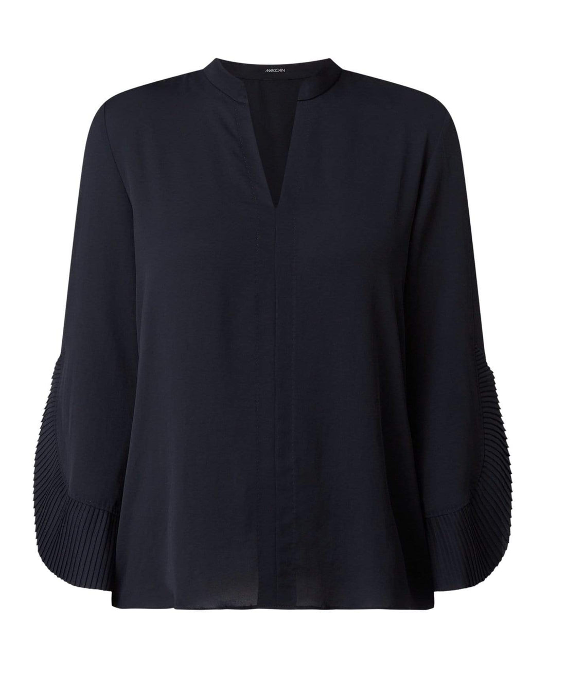 Marc Cain Collections Tops Marc Cain Collections Blouse Style Top with Pleating PC 55.05 W39 izzi-of-baslow